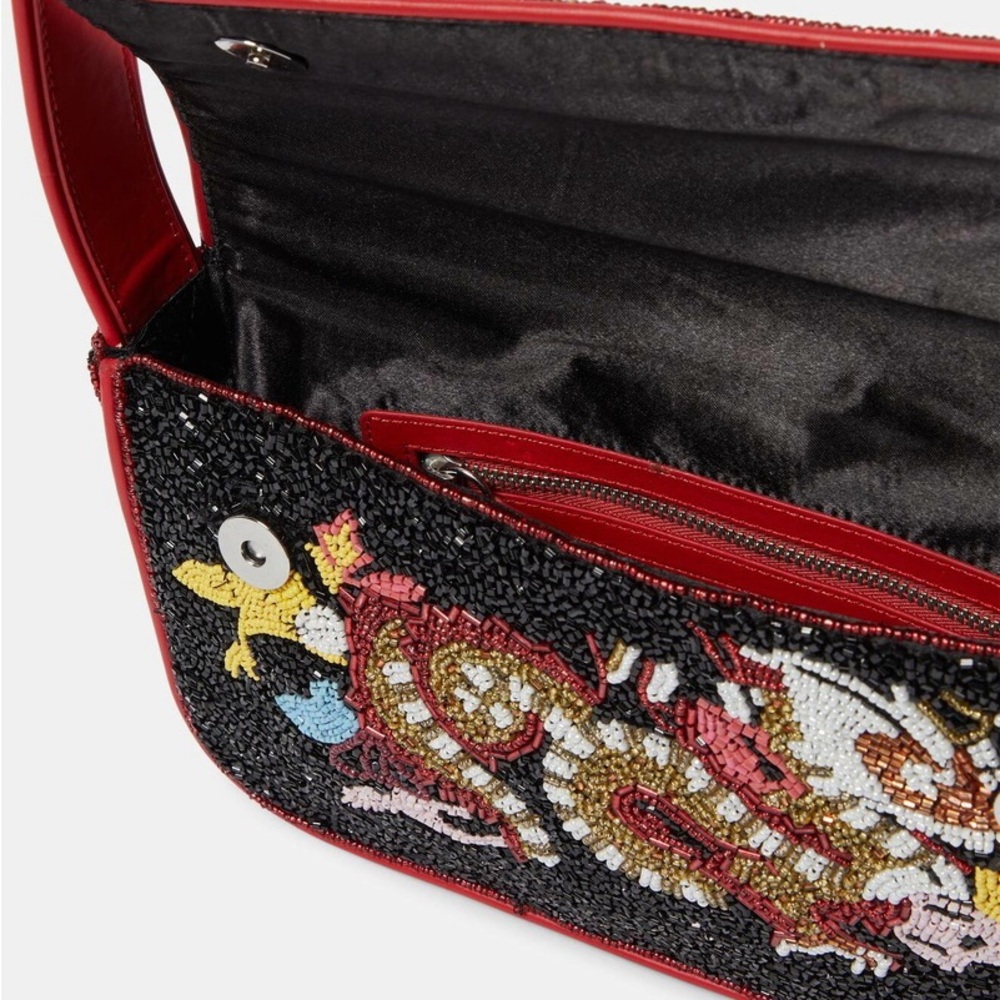 STAUD BEADED TOMMY BAG DRAGON - Picture 13 of 16